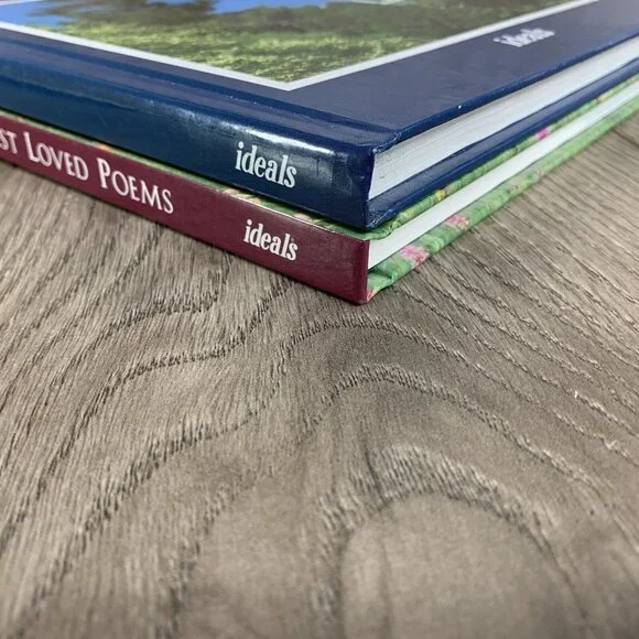 Ideals/Guideposts Lot of 2 The Ideals Treasury Best Loved Poems & Hymns of Faith - Picture 6 of 9